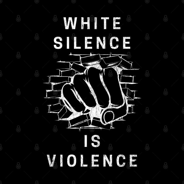 White Silence Is Violence by CF.LAB.DESIGN