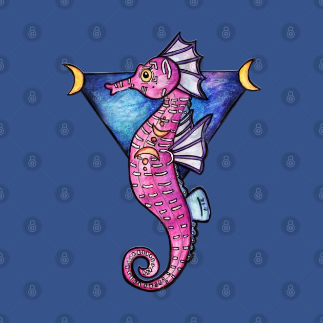 Celestial Seahorse by Tattered Constellations