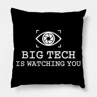 Big Tech Is Watching You Pillow