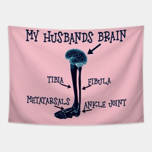 my husbands brain. Tapestry