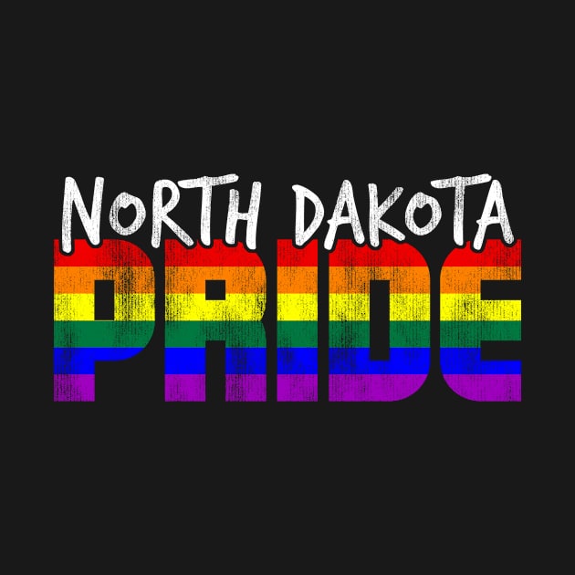 North Dakota Pride LGBT Flag by wheedesign