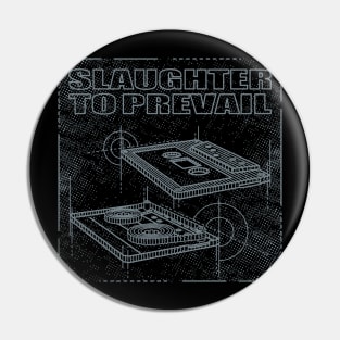 Slaughter to Prevail - Technical Drawing Pin