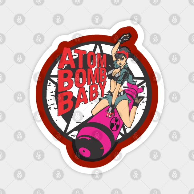 Atom Bomb Baby Magnet by stuff101