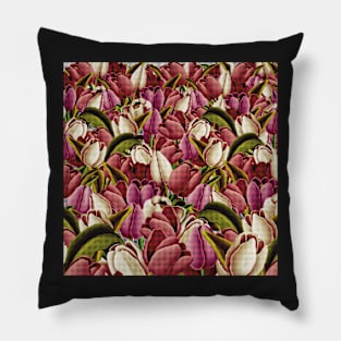 Tulips flowerpower Pillow