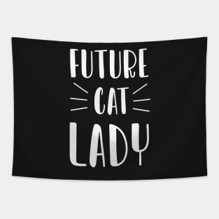 Future Cat Lady Tapestry