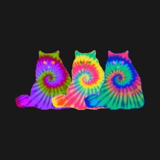 three colorful cats T-Shirt