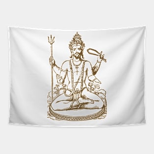 Shiva Indian Deity - God Tapestry