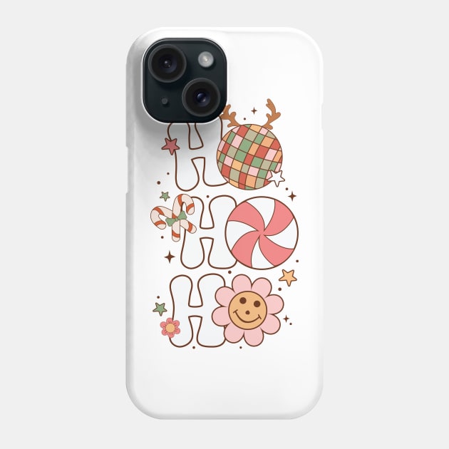 Ho Ho Ho Merry Christmas Phone Case by MZeeDesigns