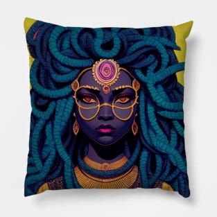 Medusa Was A Black Woman Pillow