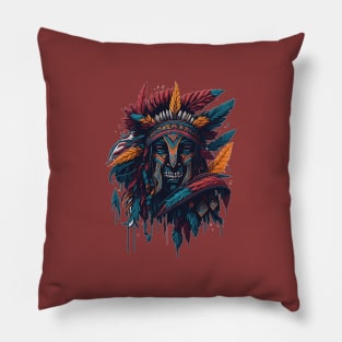 native totem design Pillow