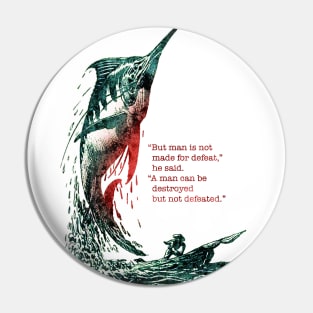 Earnest Hemingway - The Old Man And The Sea Pin