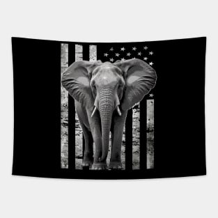 Trunk Tales Elephant Dreams, Tee Talk Triumph for Animal Admirers Tapestry