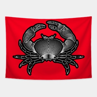 Abstract Crab Tapestry