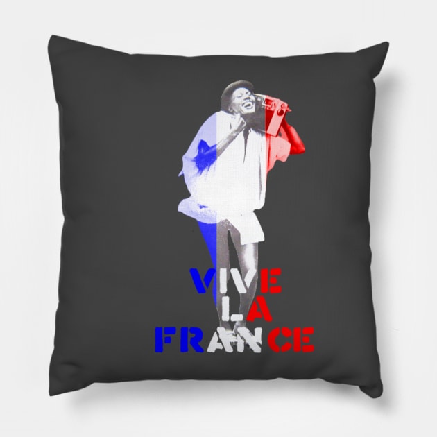 vive la france Pillow by Djourob