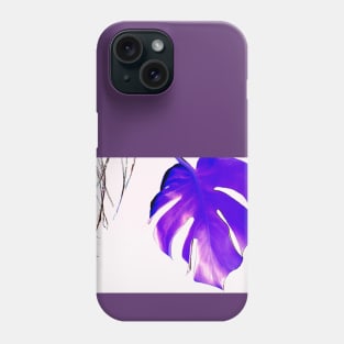 Purple Abstract Phone Case