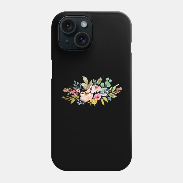 Resilient Bouquet Phone Case by Designs by Katie Leigh