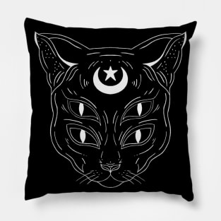 Esoteric Cat Pillow