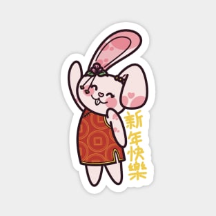 Year of the Rabbit Zodiak Chinese New Year 2023 Magnet