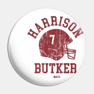 Harrison Butker Kansas City Helmet Font Pin