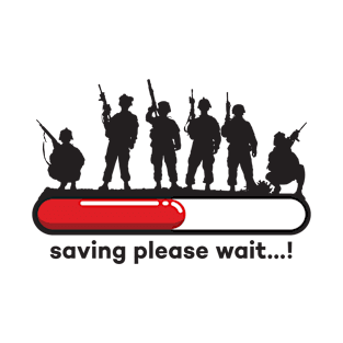 Saving please wait...! T-Shirt