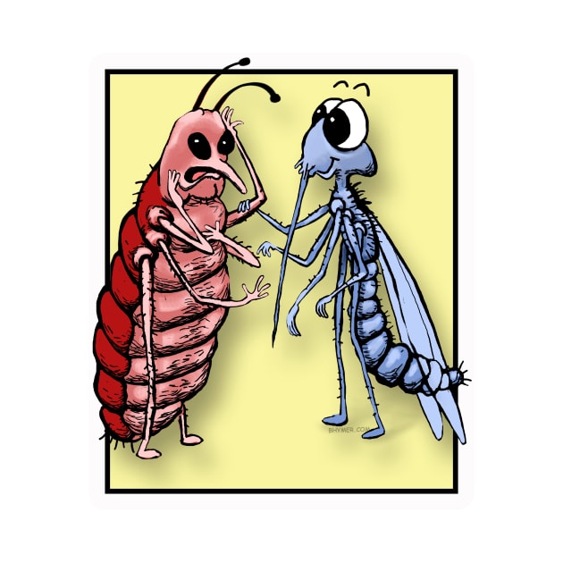 Skeeter and Bedbug by bhymer