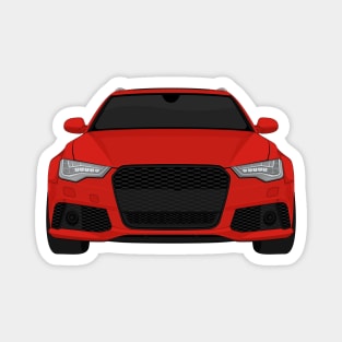 rs6 red Magnet