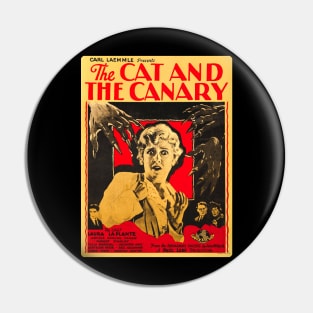 The Cat and the Canary 1927 Pin