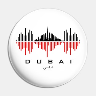 Dubai (دبي) Soundwave Pin