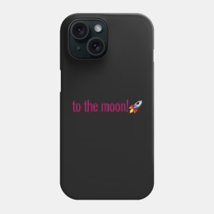 to the moon Phone Case