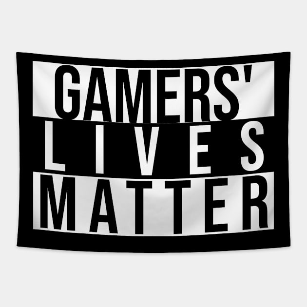 Gamers' lives matter Tapestry by Pieartscreation