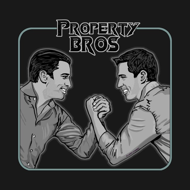 Property Bros -black and chrome version by FanboyMuseum