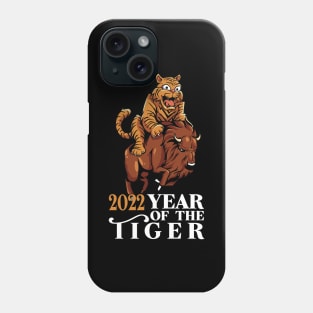 Tiger riding buffalo - 2022 Year of the tiger Phone Case