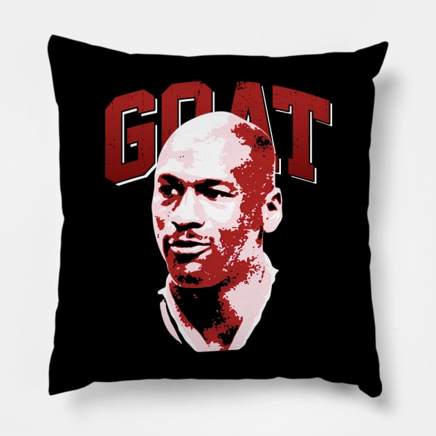 Mj Goat 23 Basketball Pillow by Polos