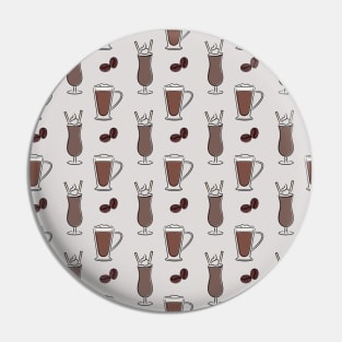 Coffee Pattern 1 Pin