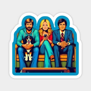 Threes company Magnet