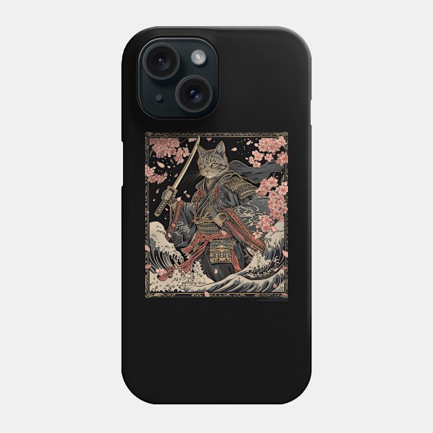 Cat Ninja Saga Meow Stealth Phone Case by ElinvanWijland birds