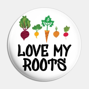 Gardener - Love my roots Pin