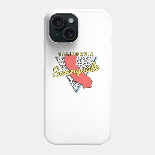 Sunnyvale California Triangle Phone Case by manifest