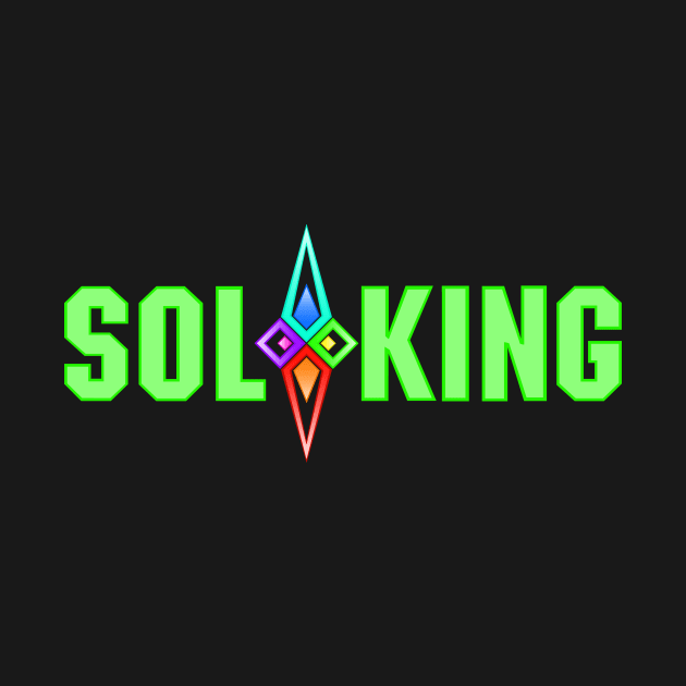 SOL KING LOGO - GREEN TEXT by XanderTheDragon