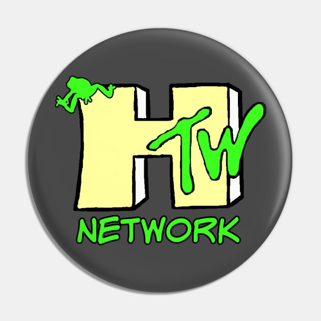 Camp Leapfrog on the HTW Network Logo Pin by HTW Shop