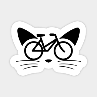 Bicycle Cat Magnet