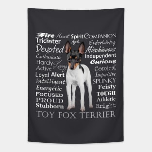 Toy Fox Terrier Traits Tapestry