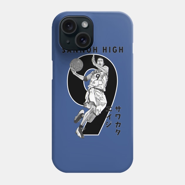 Eiji Sawakita 9 Phone Case by RetroVania