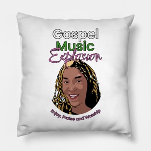 Gospel Music Explosion Pillow