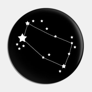 Gemini Stars Zodiac Constellation Pin