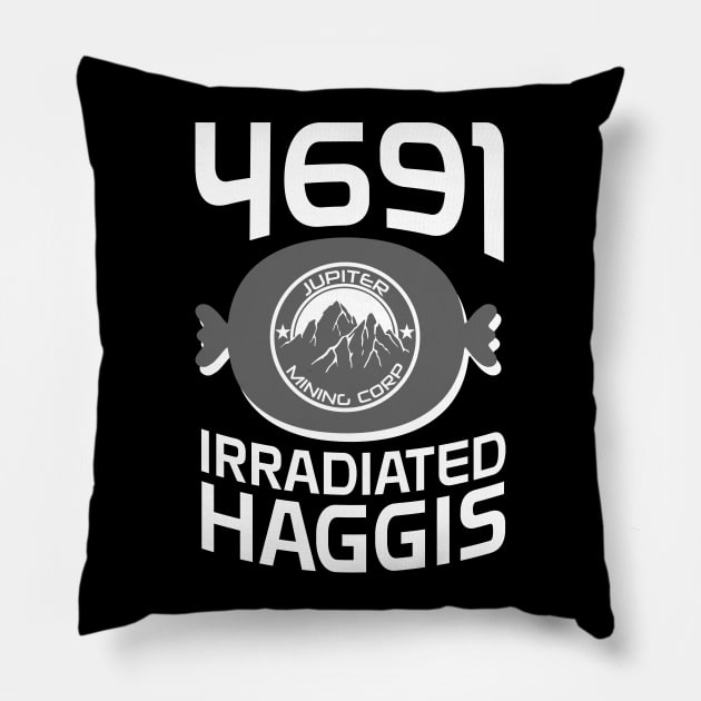 4691 Irradiated Haggis Pillow by Meta Cortex