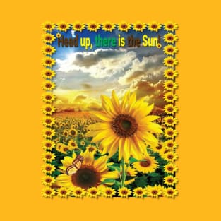 Sunflower- head up #2 T-Shirt