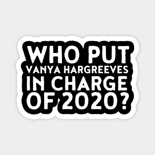 who put vanya hargreeves in chrage of 2020? Magnet