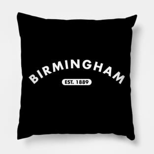 Birmingham EST. 1889 Pillow