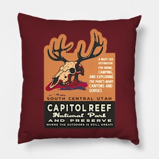 Capitol Reef National Park Pillow